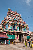 The great Chola temples of Tamil Nadu - The Sri Ranganatha Temple of Srirangam. The southern gopura of the third enclosure. 